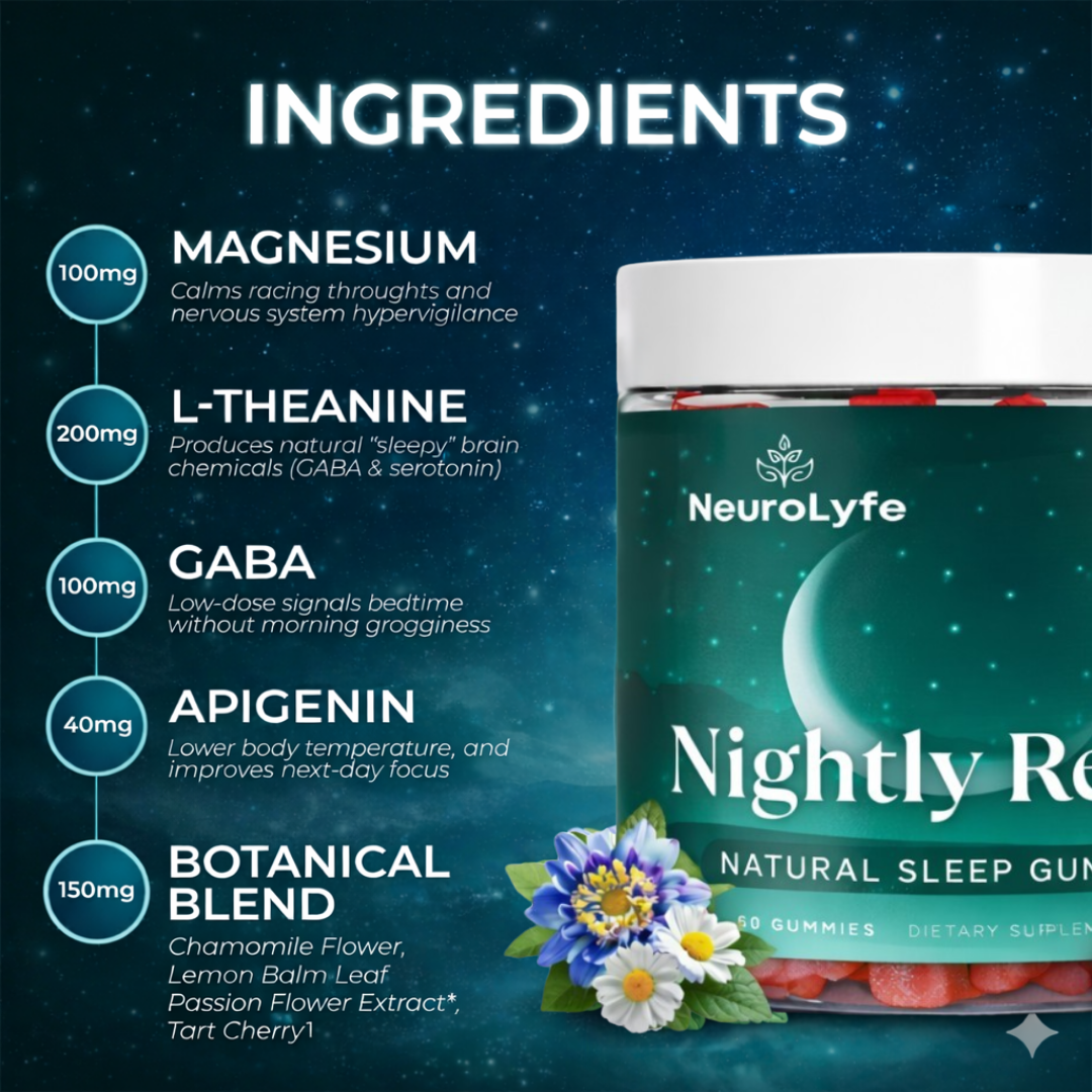 NeuroLyfe Deep Sleep Gummies