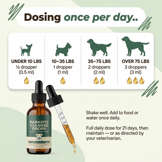 Parasite Cleanse Pet Care Drops